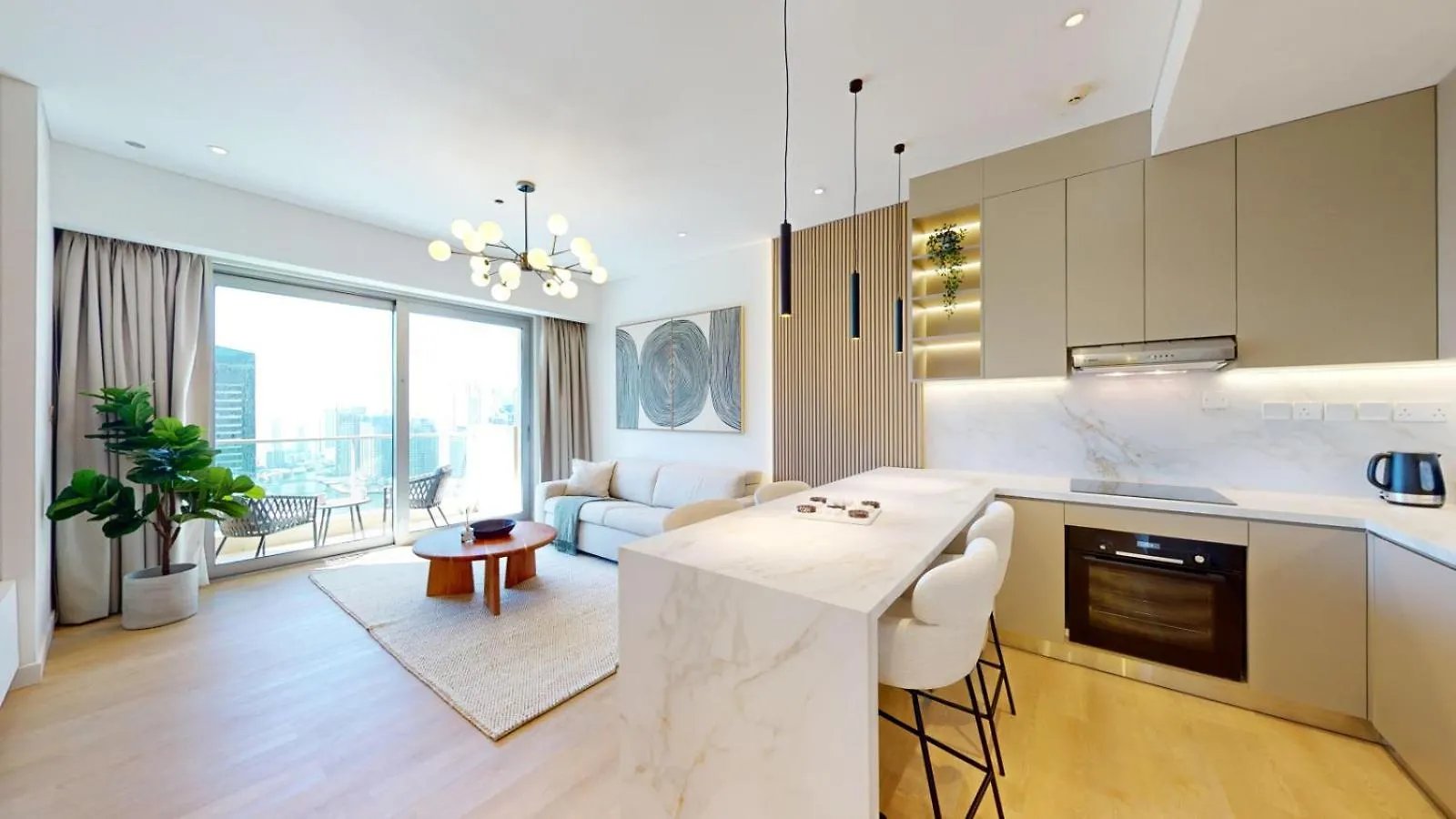Jw Marriott - Upgraded One Bed With Marina View Apartment Dubai